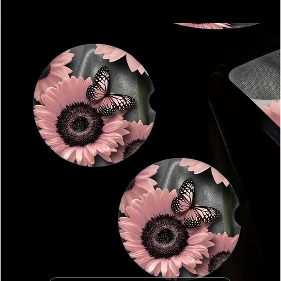 Sunflower butterfly accessories for vehicle - Picture 6 of 6